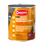 Rust-inhibiting penetrating primer for overcoating with any paint
